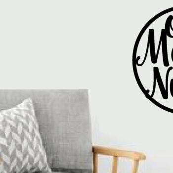 Intra απο ξύλο plywood 3mm-4mm πάχος – Στολίδι ONE MERRY NURSE  Τέχνη τοίχου Δίασταση  40x30 cm INTRAFABR-86052658 - Image 2