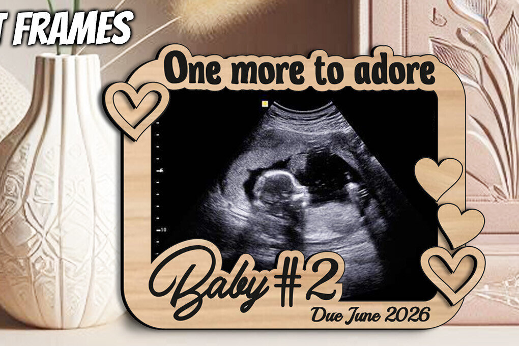 Intra απο ξύλο plywood 3mm-4mm πάχος – Ένας ακόμη μαγνήτης υπερηχογράφημα μωρού Δίασταση  20x20 cm INTRAFABR-123098080