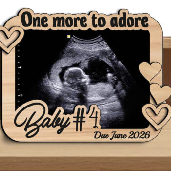 Intra απο ξύλο plywood 3mm-4mm πάχος – Ένας ακόμη μαγνήτης υπερηχογράφημα μωρού Δίασταση  20x20 cm INTRAFABR-123098080 - Image 5