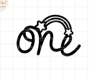 Intra απο ξύλο plywood 3mm-4mm πάχος – One Rainbow Cake Topper Δίασταση  20x20 cm INTRAFABR-40547953 - Image 2