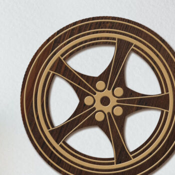 Intra απο ξύλο plywood 3mm-4mm πάχος – Πρότυπο σουβέρ Wod Cut Onelayered Δίασταση  20x20 cm INTRAFABR-102191173 - Image 3