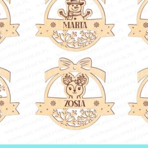 Intra απο ξύλο plywood 3mm-4mm πάχος – Χριστουγεννιάτικα μπιχλιμπίδια διάτρητη Δίασταση  20x20 cm INTRAFABR-84233517