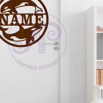 Intra απο ξύλο plywood 3mm-4mm πάχος – Όνομα Orcas Wall Art Sign, Δίασταση 40x30 cm INTRAFABR-115853359 - Image 4