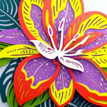 Intra απο ξύλο plywood 3mm-4mm πάχος – Αρχεία κοπής πολλαπλών επιπέδων Orch3D Δίασταση  20x20 cm INTRAFABR-108943984 - Image 2