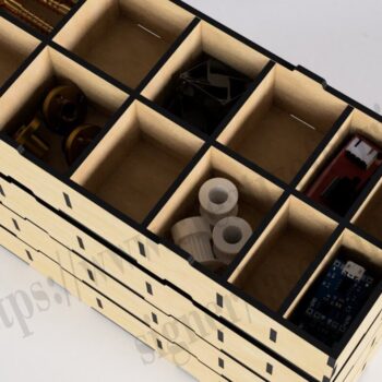 Intra απο ξύλο plywood 3mm-4mm πάχος – Διοργανωτής Δίασταση 20x20 cm INTRAFABR-29700640 - Image 5