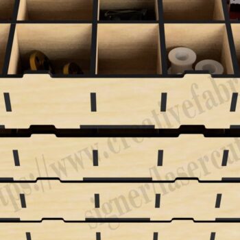 Intra απο ξύλο plywood 3mm-4mm πάχος – Διοργανωτής Δίασταση 20x20 cm INTRAFABR-29700640 - Image 6