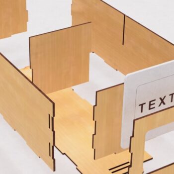 Intra απο ξύλο plywood 3mm-4mm πάχος – Organizer 9 Drawers Αρχεία κοπής με λέιζερ Δίασταση  20x20 cm INTRAFABR-103710168 - Image 7