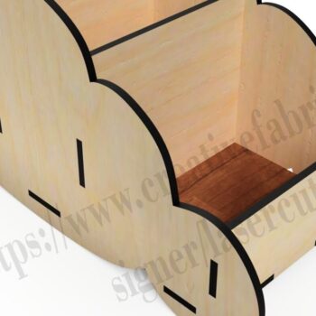 Intra απο ξύλο plywood 3mm-4mm πάχος – Οργάνωση Cloud για Δίασταση 20x20 cm INTRAFABR-36793487 - Image 5