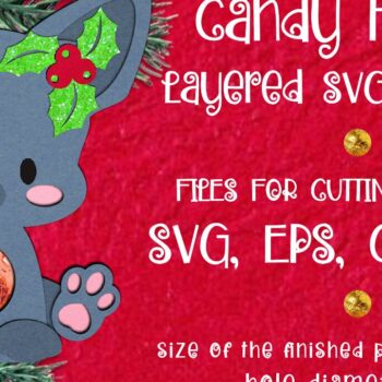 Intra απο ξύλο plywood 3mm-4mm πάχος – Oriental Cat | Πρότυπο θήκης καραμελών Δίασταση 20x20 cm INTRAFABR-106985724 - Image 1