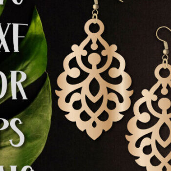 Intra απο ξύλο plywood 3mm-4mm πάχος – Ανατολίτικα Σκουλαρίκια, Μενταγιόν Δίασταση  5x5 cm INTRAFABR-99489942 - Image 1