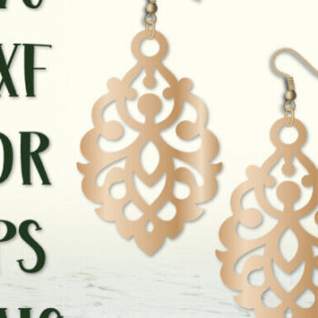 Intra απο ξύλο plywood 3mm-4mm πάχος – Ανατολίτικα Σκουλαρίκια, Μενταγιόν Δίασταση  5x5 cm INTRAFABR-99489942 - Image 4