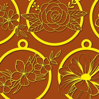 Intra απο ξύλο plywood 3mm-4mm πάχος – Στολίδι Bauble Mega Bundle Δίασταση  20x20 cm INTRAFABR-45123355 - Image 8