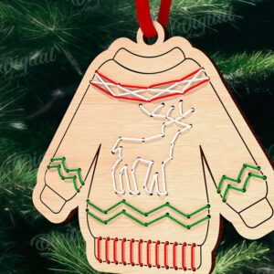 Intra απο ξύλο plywood 3mm-4mm πάχος – μοτίβο κεντήματος στολίδι Δίασταση  20x20 cm INTRAFABR-110916692