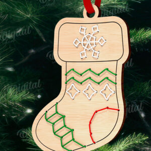 Intra απο ξύλο plywood 3mm-4mm πάχος – μοτίβο κεντήματος στολίδι Δίασταση  20x20 cm INTRAFABR-110917179