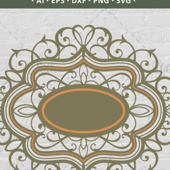 Intra απο ξύλο plywood 3mm-4mm πάχος – Πρότυπο κοπής μεταλλικών καλουπιών στολίδι Δίασταση  20x20 cm INTRAFABR-105619925 - Image 1