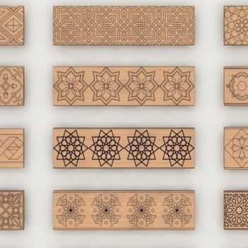 Intra απο ξύλο plywood 3mm-4mm πάχος – Διακοσμητικά αρχεία BORDER Δημιουργία για πλαίσιο Δίασταση  20x20 cm INTRAFABR-39422656 - Image 1