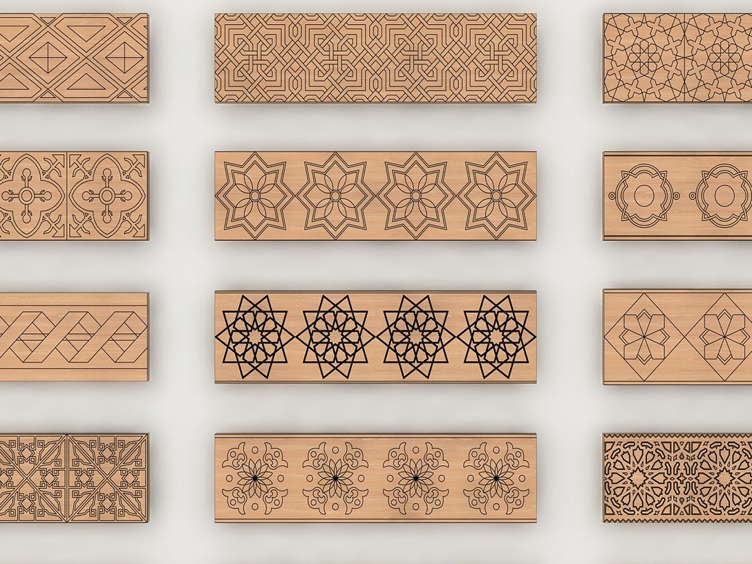 Intra απο ξύλο plywood 3mm-4mm πάχος – Διακοσμητικά αρχεία BORDER Δημιουργία για πλαίσιο Δίασταση  20x20 cm INTRAFABR-39422656