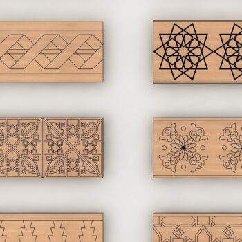 Intra απο ξύλο plywood 3mm-4mm πάχος – Διακοσμητικά αρχεία BORDER Δημιουργία για πλαίσιο Δίασταση  20x20 cm INTRAFABR-39422656 - Image 4