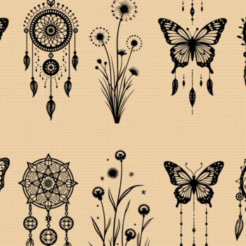 Intra απο ξύλο plywood 3mm-4mm πάχος – Σετ διακοσμητικό λουλούδι Δίασταση  40x30 cm INTRAFABR-123829741 - Image 1