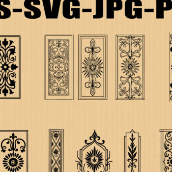 Intra απο ξύλο plywood 3mm-4mm πάχος – Διακοσμητικό πλαίσιο σχέδια Δίασταση  40x30 cm INTRAFABR-123819490 - Image 1