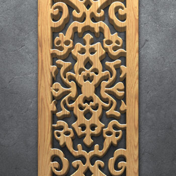 Intra απο ξύλο plywood 3mm-4mm πάχος – Διακοσμητική δέσμη κοπής με λέιζερ Δίασταση 20x20 cm INTRAFABR-124928511 - Image 4