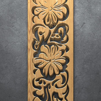 Intra απο ξύλο plywood 3mm-4mm πάχος – Διακοσμητικό σετ πάνελ κοπής με λέιζερ Δίασταση  40x30 cm INTRAFABR-124983017 - Image 4