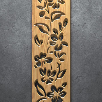 Intra απο ξύλο plywood 3mm-4mm πάχος – Διακοσμητικό σετ πάνελ κοπής με λέιζερ Δίασταση  40x30 cm INTRAFABR-125107079 - Image 4