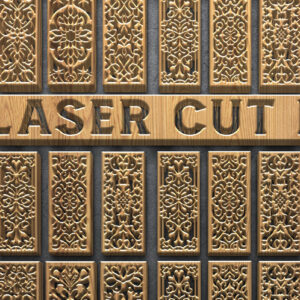 Intra απο ξύλο plywood 3mm-4mm πάχος – Διακοσμητικά πάνελ κοπής με λέιζερ Δίασταση 20x20 cm INTRAFABR-124679513