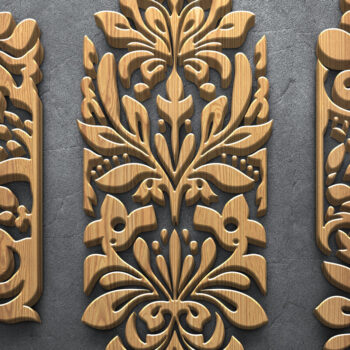 Intra απο ξύλο plywood 3mm-4mm πάχος – Πακέτο διακοσμητικών ξύλινων πάνελ Δίασταση  20x20 cm INTRAFABR-124679690 - Image 5