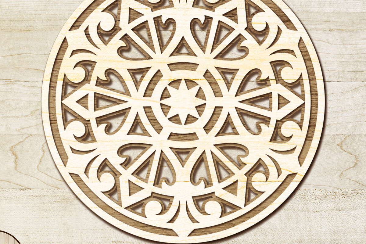 Intra απο ξύλο plywood 3mm-4mm πάχος – Διακοσμητικό διακοσμητικό κομμένο αρχείο σουβέρ Δίασταση  40x30 cm INTRAFABR-102322874