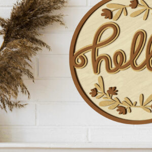 Intra απο ξύλο plywood 3mm-4mm πάχος – Διακοσμητικό διακοσμητικό πάνελ κοπής με λέιζερ Δίασταση  40x30 cm INTRAFABR-92288116