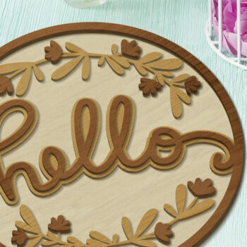 Intra απο ξύλο plywood 3mm-4mm πάχος – Διακοσμητικό διακοσμητικό πάνελ κοπής με λέιζερ Δίασταση 40x30 cm INTRAFABR-92288116 - Image 3