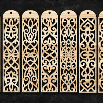 Intra απο ξύλο plywood 3mm-4mm πάχος – Στολίδια Σελιδοδείκτης Δέσμη κοπής με λέιζερ Δίασταση  20x20 cm INTRAFABR-66128055 - Image 1