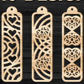 Intra απο ξύλο plywood 3mm-4mm πάχος – Στολίδια Σελιδοδείκτης Δέσμη κοπής με λέιζερ Δίασταση 20x20 cm INTRAFABR-66128597 - Image 2