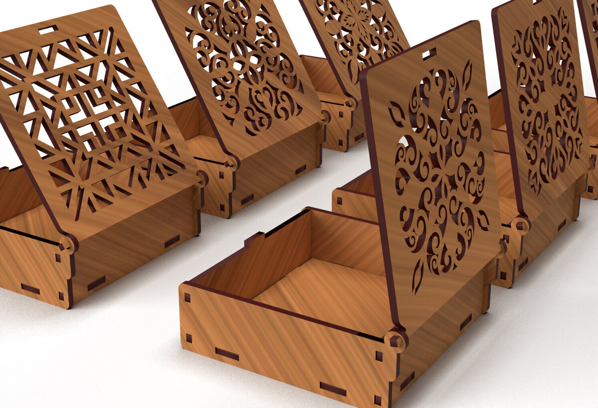 Intra απο ξύλο plywood 3mm-4mm πάχος – Στολίδια Ξύλινο κουτί δώρου 02 Δίασταση  20x20 cm INTRAFABR-79280122