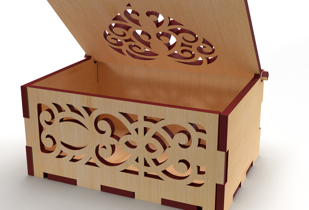 Intra απο ξύλο plywood 3mm-4mm πάχος – Στολίδια Ξύλινο κουτί δώρου 03 Δίασταση  20x20 cm INTRAFABR-82231478