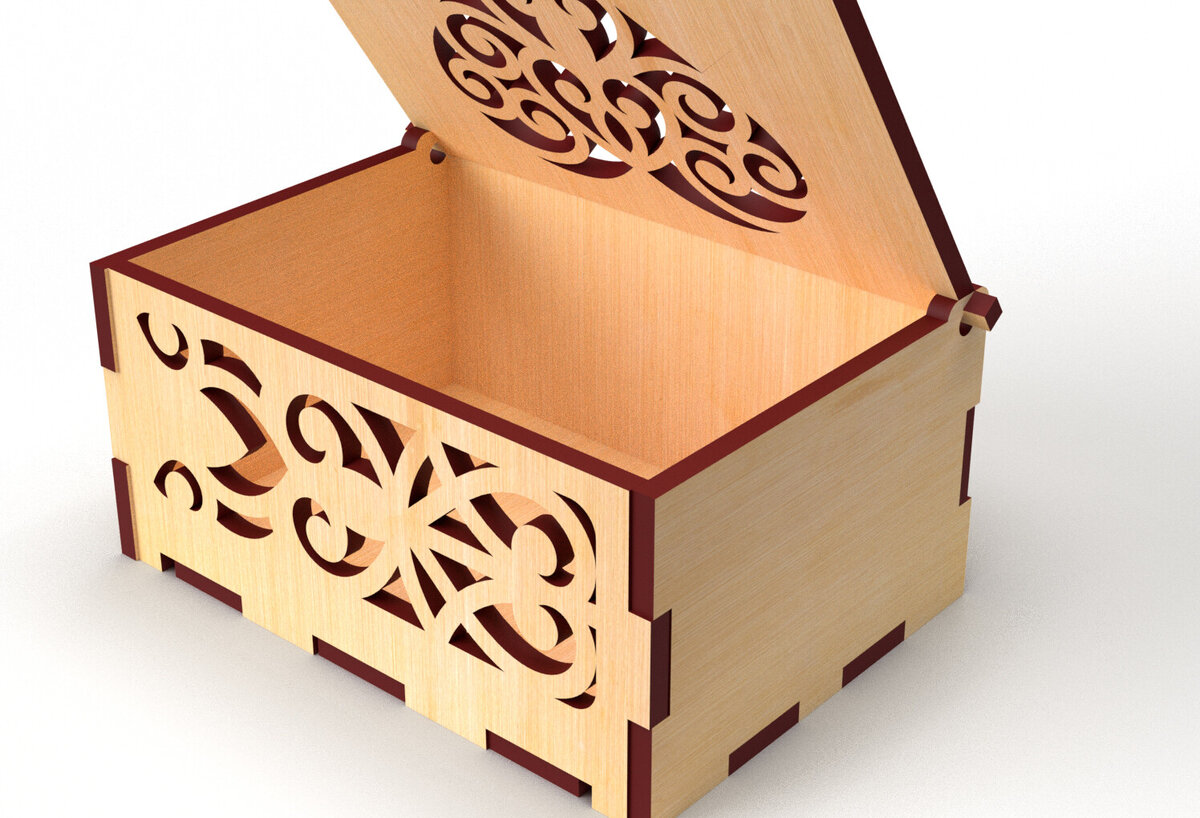 Intra απο ξύλο plywood 3mm-4mm πάχος – Στολίδια Ξύλινο κουτί δώρου 04 Δίασταση  20x20 cm INTRAFABR-82231481