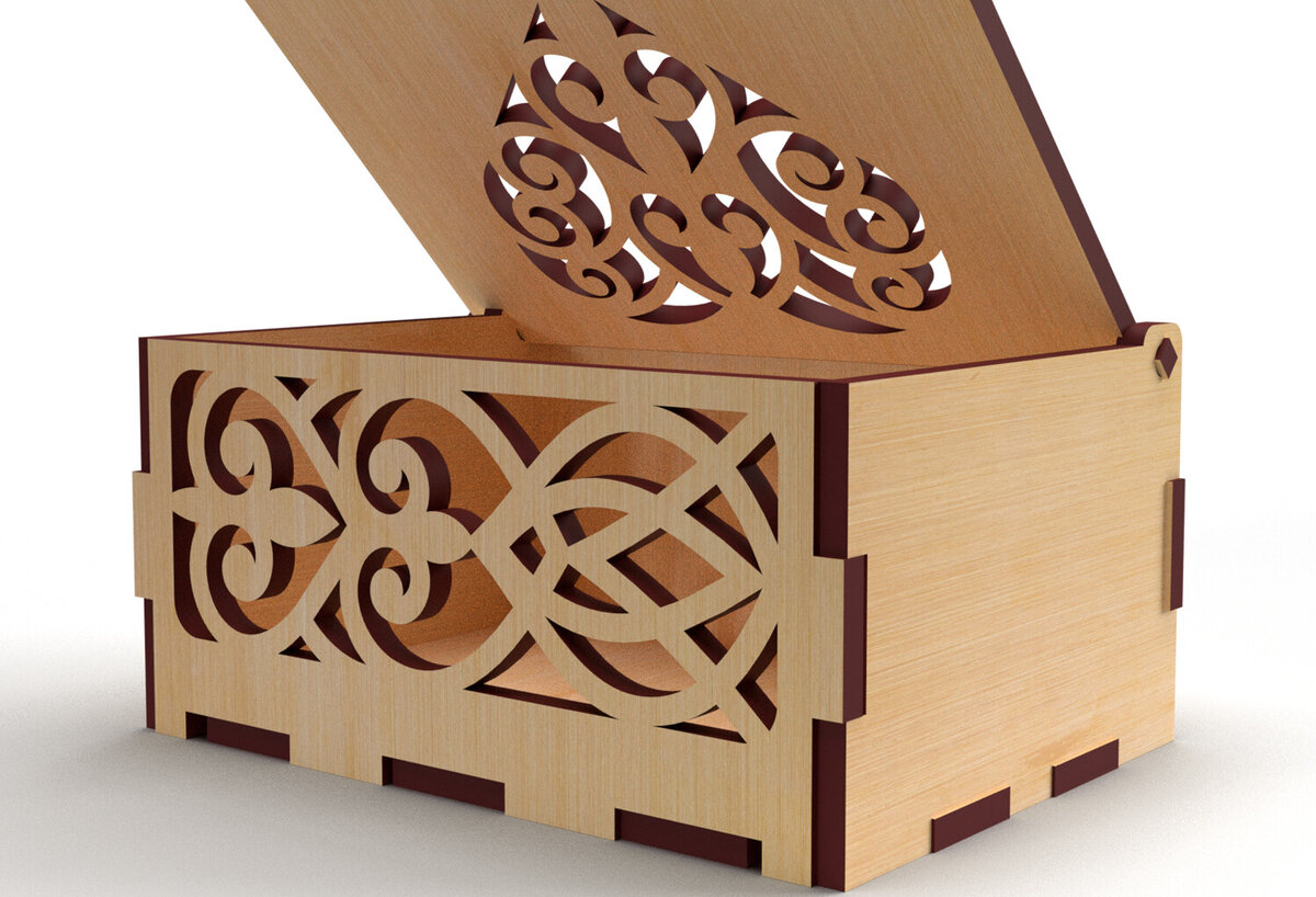 Intra απο ξύλο plywood 3mm-4mm πάχος – Στολίδια Ξύλινο κουτί δώρου 09 Δίασταση  20x20 cm INTRAFABR-82231517