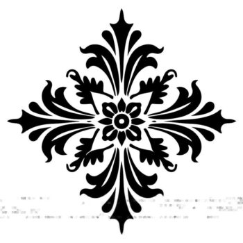 Intra απο ξύλο plywood 3mm-4mm πάχος – Περίτεχνη δέσμη με λουλουδάτο πάνελ Δίασταση 20x20 cm INTRAFABR-123825928 - Image 4