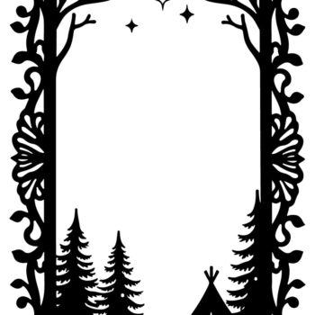 Intra απο ξύλο plywood 3mm-4mm πάχος – Περίτεχνα σχέδια σκηνής της φύσης Δίασταση 20x20 cm INTRAFABR-121726336 - Image 3