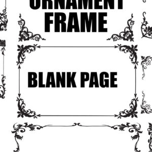 Intra απο ξύλο plywood 3mm-4mm πάχος – Περίτεχνες διανυσματικές κορνίζες & διακοσμητικό Ornam Δίασταση 40x30 cm INTRAFABR-121986027