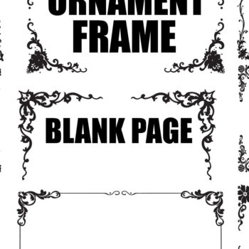 Intra απο ξύλο plywood 3mm-4mm πάχος – Περίτεχνες διανυσματικές κορνίζες & διακοσμητικό Ornam Δίασταση 40x30 cm INTRAFABR-121986330 - Image 2