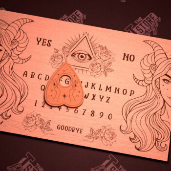 Intra απο ξύλο plywood 3mm-4mm πάχος – Πακέτο κοπής με λέιζερ σανίδα Ouija | Μυστηριώδης Δίασταση 20x20 cm INTRAFABR-102595860 - Image 4