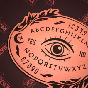 Intra απο ξύλο plywood 3mm-4mm πάχος – Ouija Board | Spirit Board | Απόκρυφο |CNC Δίασταση  20x20 cm INTRAFABR-103867211