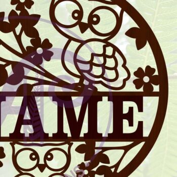 Intra απο ξύλο plywood 3mm-4mm πάχος – Αρχείο αποκοπής Name Sign Δίασταση  40x30 cm INTRAFABR-67410360 - Image 1