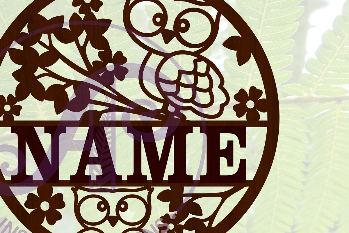 Intra απο ξύλο plywood 3mm-4mm πάχος – Αρχείο αποκοπής Name Sign Δίασταση  40x30 cm INTRAFABR-67410360