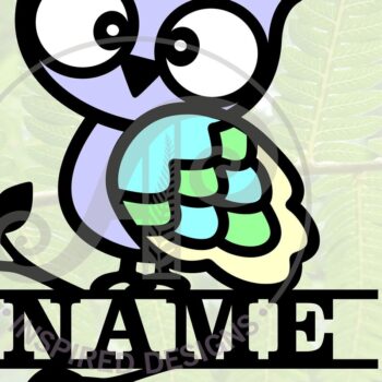 Intra απο ξύλο plywood 3mm-4mm πάχος – Αρχείο αποκοπής Name Sign Δίασταση  40x30 cm INTRAFABR-65165172 - Image 2