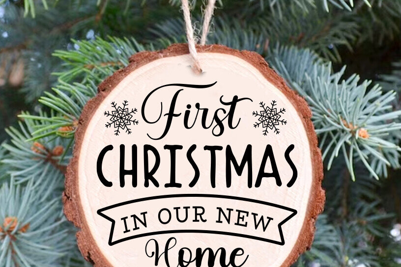 Intra απο ξύλο plywood 3mm-4mm πάχος – Το πρώτο μας Χριστουγεννιάτικο Στολίδι Δίασταση  20x20 cm INTRAFABR-78938662