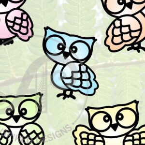 Intra απο ξύλο plywood 3mm-4mm πάχος – Αρχεία αποκοπής λέιζερ δύο επιπέδων κουκουβάγιας Δίασταση 20x20 cm INTRAFABR-66197863