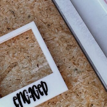 Intra απο ξύλο plywood 3mm-4mm πάχος – Η ιστορία της αγάπης μας Δίασταση  20x20 cm INTRAFABR-120007669 - Image 2